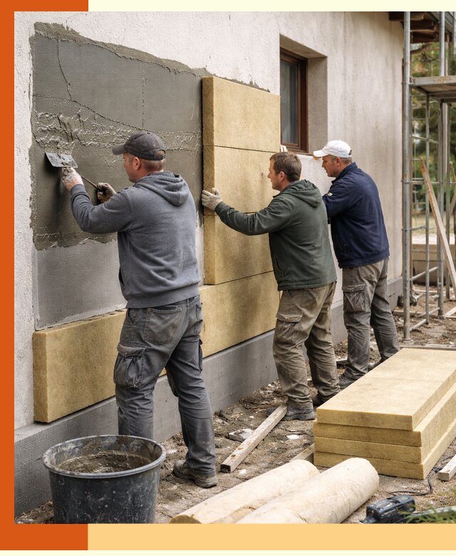 Утепление частного дома в Мценске — тепло, экономия и надежность